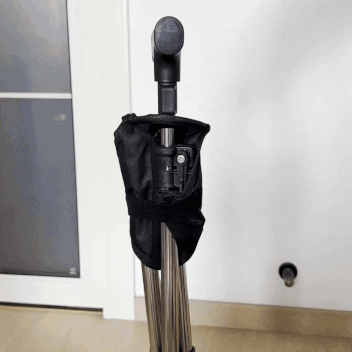 Gehstock mit integrierbarem Klappsitz